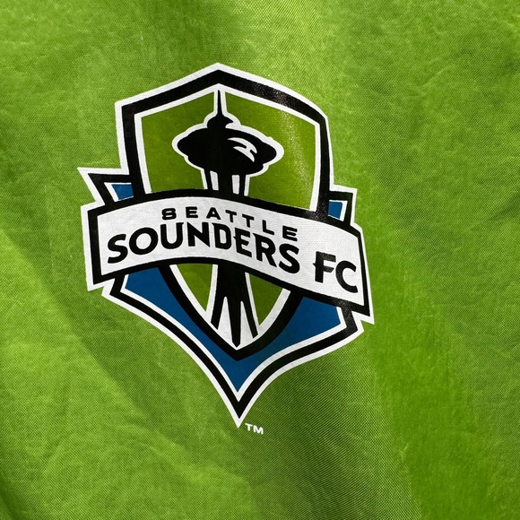 G-III Sports Jacket Men's XXL Seattle Sounders FC Green Windbreaker Soccer Top - Picture 3 of 11